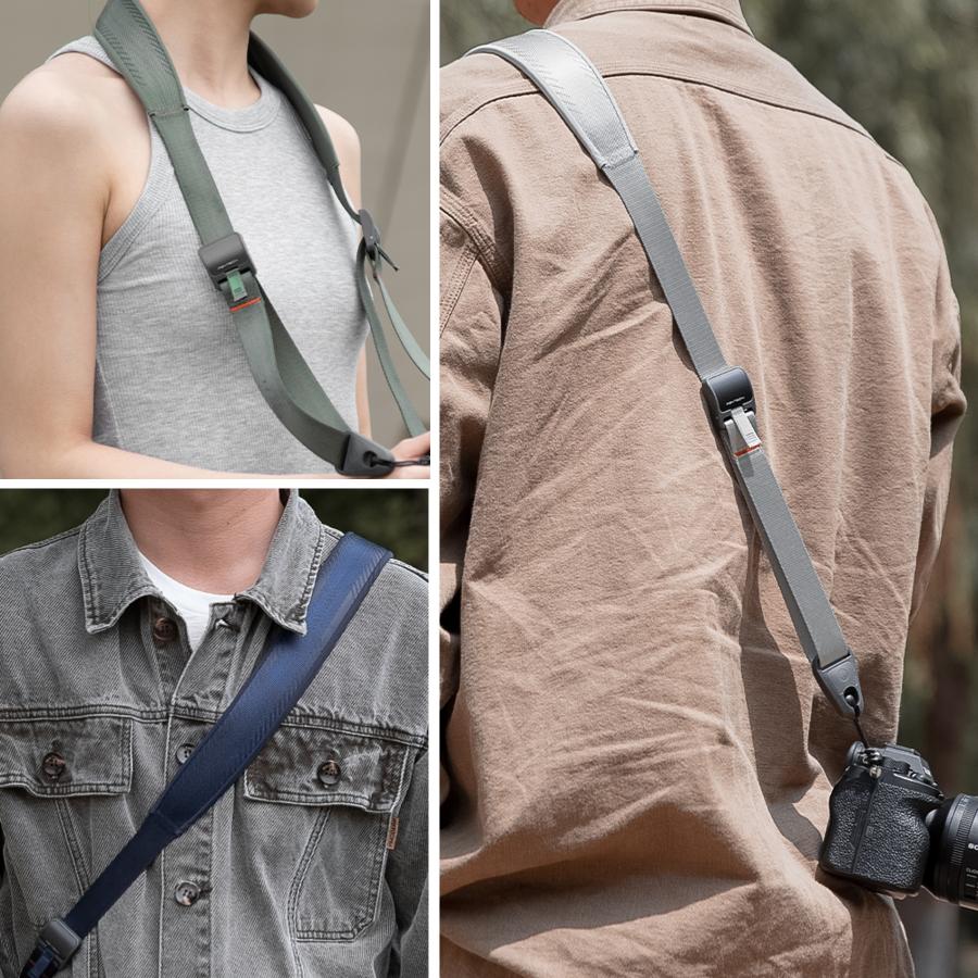 PGYTECH カメラショルダーストラップ(ファーングリーン)【ピージー