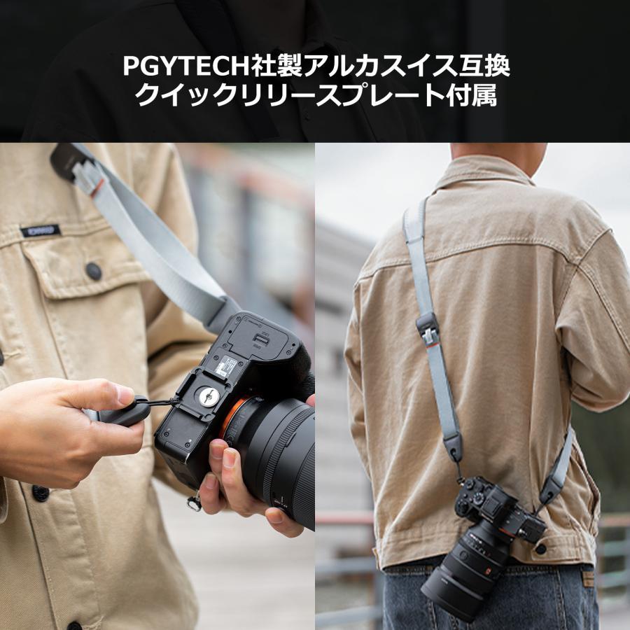 PGYTECH カメラショルダーストラップ(ダークブルー)【ピージー