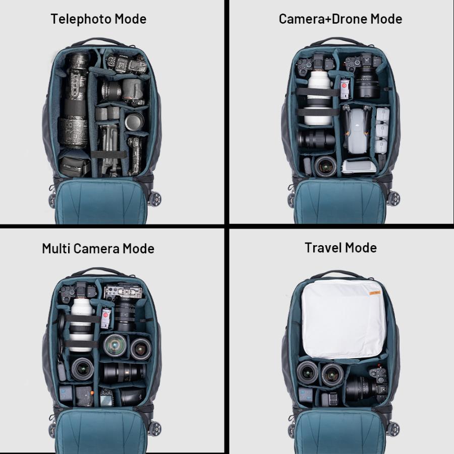 PGYTECH Roller Camera Backpack 30L（スペースブラック) キャリー 