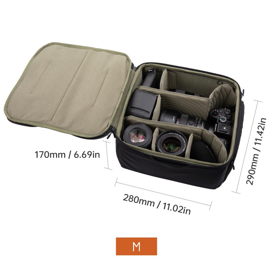 PGYTECH カメラ インサート Mサイズ【ピージーワイテック日本総代理店