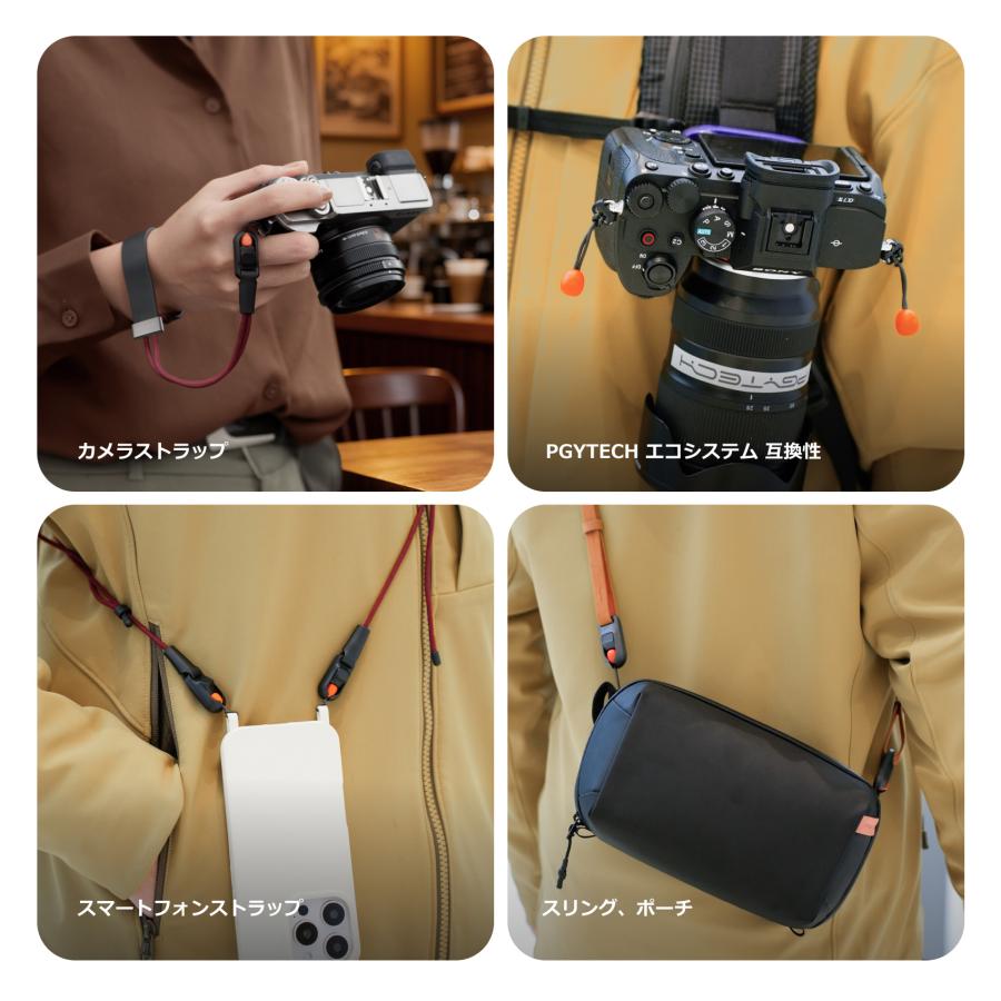 【ぐっち】3点セット PGYTECH クイックコネクター セット【ピージーワイテック日本総代理店