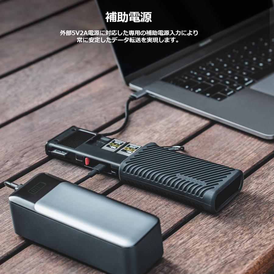 PGYTECH CreateMate 高速カードリーダー type B/SD CreateMate 高速カードリーダー内蔵ケース CFexpress Type B/SD