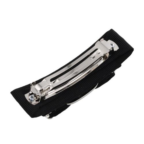 希少 Salvatore Ferragamo ヘアアクセサリー ベロア バレッタ フェラガモヘアアクセサリーパレッタ