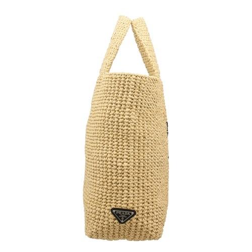 バッグ・カバンその他 PRADA 1BG392 V OOL 2C2T ブラック クロシェ トートバッグ | PRADA