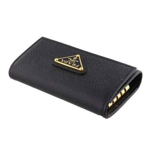 PRADA プラダ キーケース レディース ブラック 1PG004 QHH F0002 PRADA プラダ キーケース レディース ブラック 1PG004 QHH F0002
