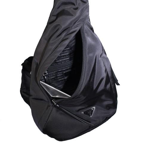 PRADA プラダ ボディバッグ メンズ ブラック 2VZ092 V OOO 2DW3 PRADA プラダ ボディバッグ メンズ ブラック 2VZ092 V OOO 2DW3