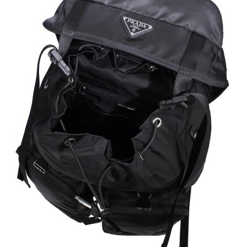 PRADA 2VZ019 TESSUTO L バックパック PRADA（プラダ） リュックサック メンズ TESSUTO ブラック PRADA