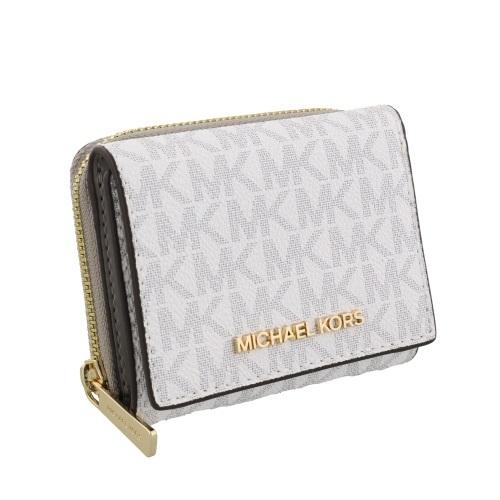 MICHAEL KORS（マイケルコース） 三つ折り財布 レディース ホワイト
