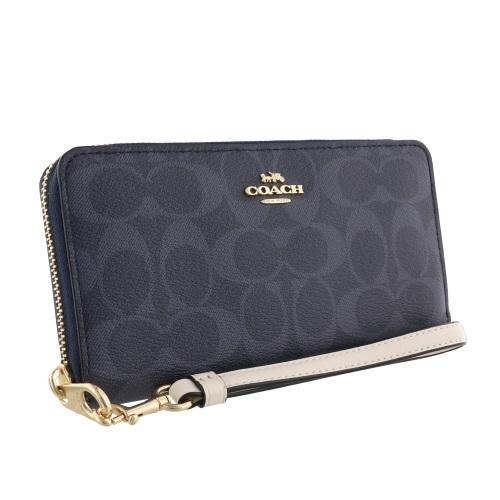 COACH（コーチ） アウトレット COACH OUTLET 長財布 レディース デニム