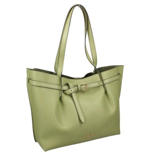 美品☆MICHAEL KORSマイケルコース 2wayトートバッグ グリーン MICHAEL KORS マイケル・コース Michael Kors バッグ レディース