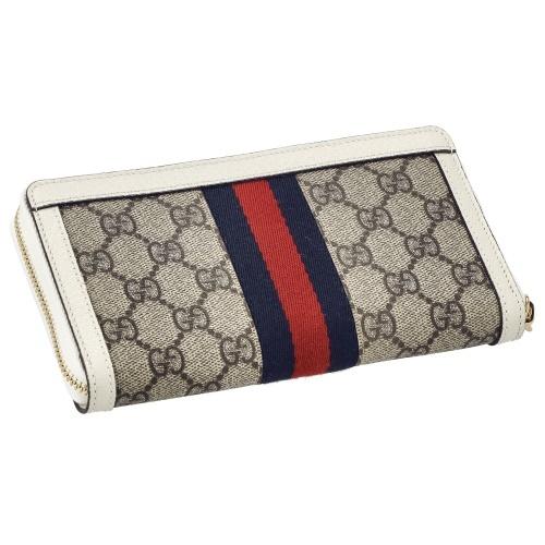 グッチ GUCCI 長財布 レディース オフィディア ホワイト 523154 96IWG