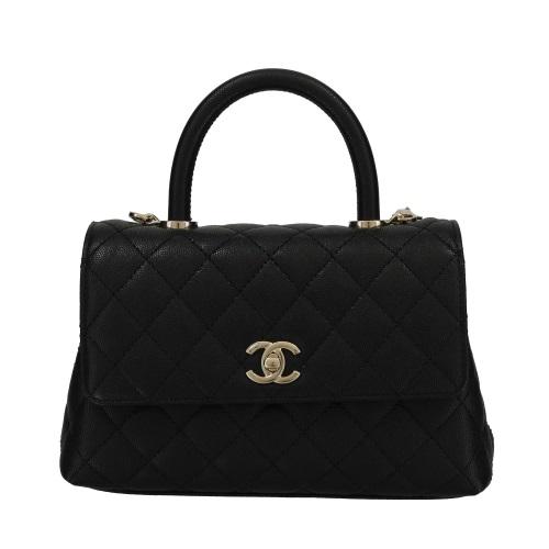 CHANEL（シャネル） ハンドバッグ レディース ココマーク ブラック
