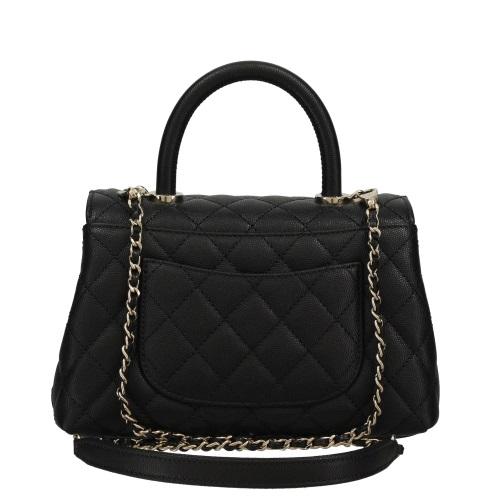 CHANEL（シャネル） ハンドバッグ レディース ココマーク ブラック