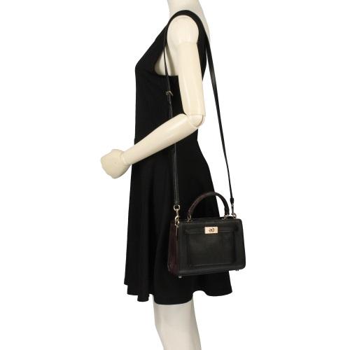 コーチ アウトレット COACH ハンドバッグ レディース ブラックマルチ