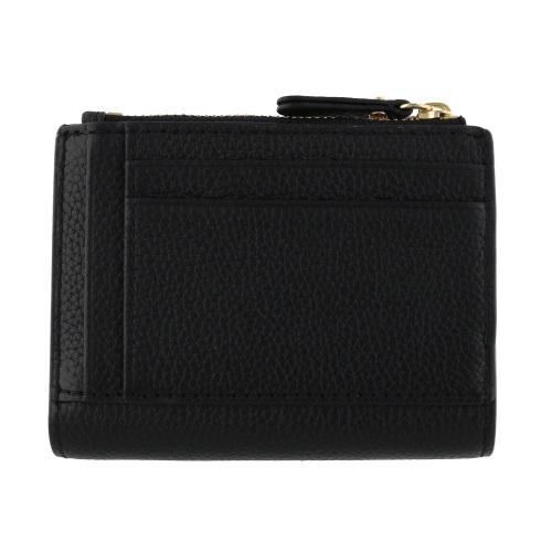 小物 MICHAEL KORS 34F9GJ6F2L 001 BLACK MICHAEL KORS（マイケルコース） 二つ折り財布 レディース JET SET