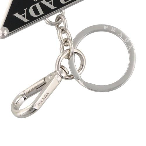 PRADA（プラダ） キーリング メンズ レディース ブラック 1PS057 66A