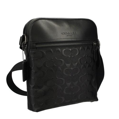 コーチ バッグ メンズ ショルダーバッグ アウトレット ブラックマルチ コーチ アウトレット COACH ショルダーバッグ メンズ ブラック