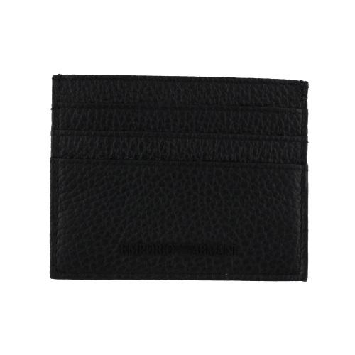 エンポリオアルマーニ EMPORIO ARMANI 二つ折り財布 メンズ ブラック