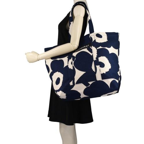 marimekko マリメッコ トートバッグ レディース ブルー 91184