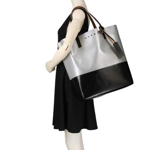 MARNI トートバッグ SHMQ0035A0 P3572 楽天市場】MARNI マルニ SHMQ0000A3 P3572 PVC TRIBECA トートバッグ