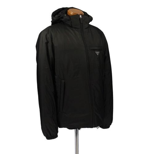 PRADA ブラック ジャケット Prada Re-Nylon ジャケット | ブラック | FARFETCH JP