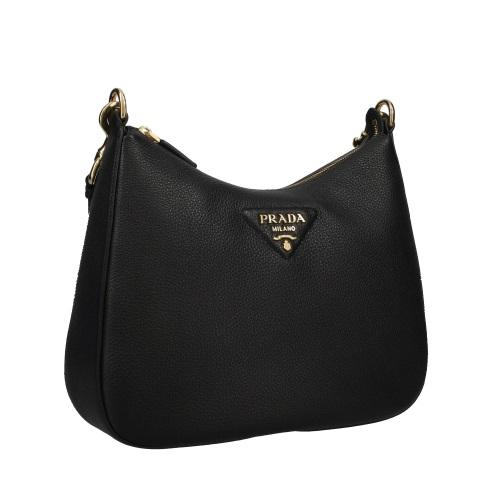 PRADA プラダ ショルダーバッグ レディース ブラック 1BC178 V PRADA プラダ ショルダーバッグ レディース ブラック 1BC178 V