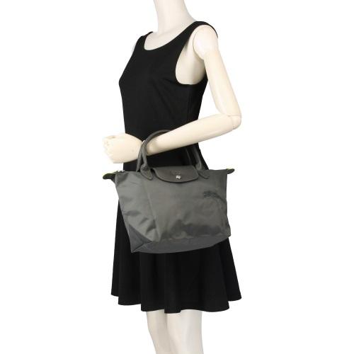 ロンシャン トートバッグ LONGCHAMP レディース ル・プリアージュ グレー 1621 919 P66 GRAFITEの画像