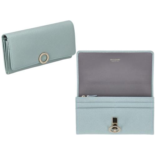 BVLGARI ブルガリ 長財布 レディース BB ブルガリ ブルー 287271 GLATUの画像