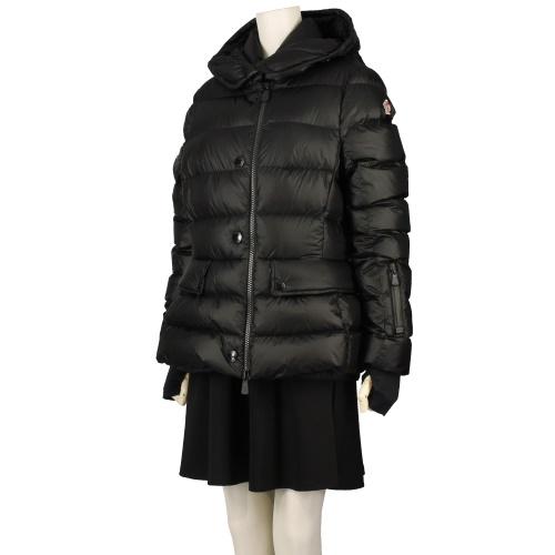 美品　モンクレール　APHROTITI アフロティ　サイズ0 ブラック　4D66 MONCLER モンクレール APHROTI アフロティ レディース ミドル丈