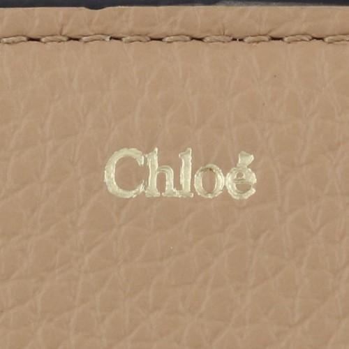 Chloe クロエ 二つ折り財布 レディース アルファベット CHC22WP765 F57 26X LIGHT TAN｜sekido｜08