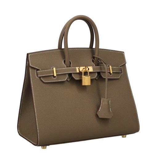 HERMES エルメス バーキン25 エトゥープ ヴォーエプソン