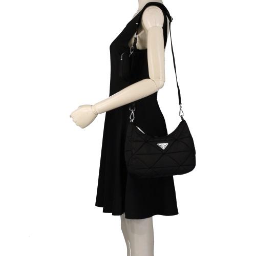 PRADA プラダ ショルダーバッグ レディース ブラック 1BC151 V PRADA プラダ ショルダーバッグ レディース ブラック 1BC151 V