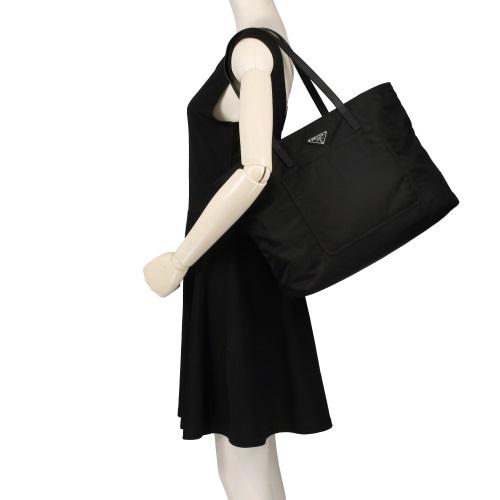 PRADA（プラダ） トートバッグ レディース ブラック 1BG052 V OOW R064