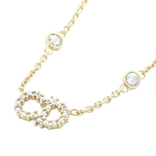 クリスチャンディオール Dior ネックレス レディース ゴールド