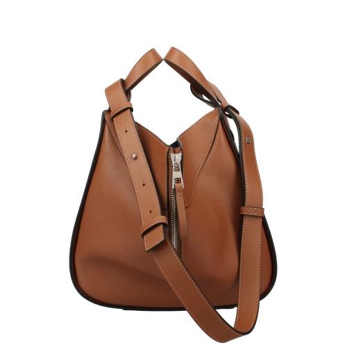 LOEWE（ロエベ） ハンドバッグ レディース ハンモックバッグ ブラウン