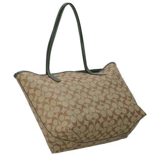 COACH（コーチ） アウトレット トートバッグ レディース カーキ