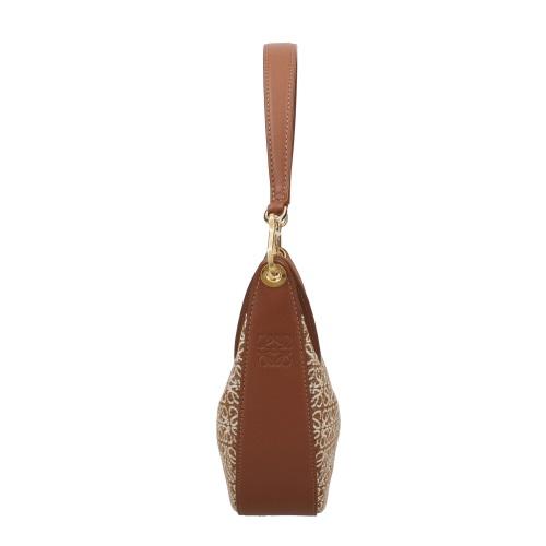 ロエベ LOEWE ショルダーバッグ レディース ルナ ブラウン A923PM1X02 2713 TAN/PECANの画像