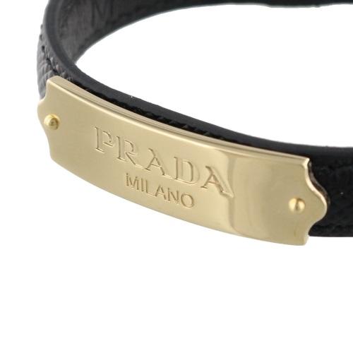 プラダ PRADA ブレスレット レディース SAFFIANO ブラック 1IB269 053 F0002 NERO｜sekido｜02