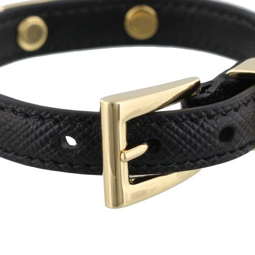 PRADA プラダ ブレスレット レディース SAFFIANO ブラック PRADA プラダ ブレスレット レディース SAFFIANO ブラック