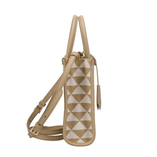 PRADA プラダ ショルダーバッグ レディース ベージュ 1BA355 V PRADA プラダ ショルダーバッグ レディース ベージュ 1BA355 V