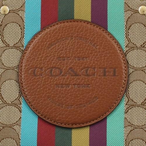 COACH（コーチ） アウトレット トートバッグ カーキ レッドウッド 