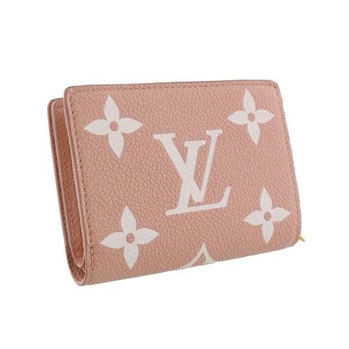 LOUIS VUITTON ルイヴィトン 二つ折り財布 モノグラム アンプラント