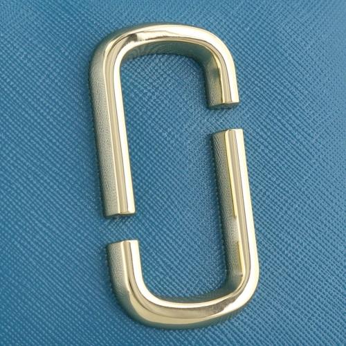 THE MARC JACOBS 二つ折り財布 ブルー MARC JACOBS マークジェイコブス 二つ折り財布 スナップショット