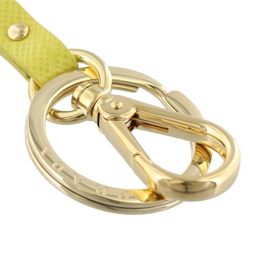 PRADA（プラダ） キーリング レディース SAFFIANO イエロー 1PP128 053 