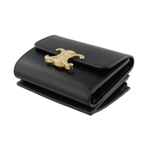 CELINE セリーヌ 三つ折り財布 レディース コイン入れ付き CELINE セリーヌ 三つ折り財布 レディース コイン入れ付き