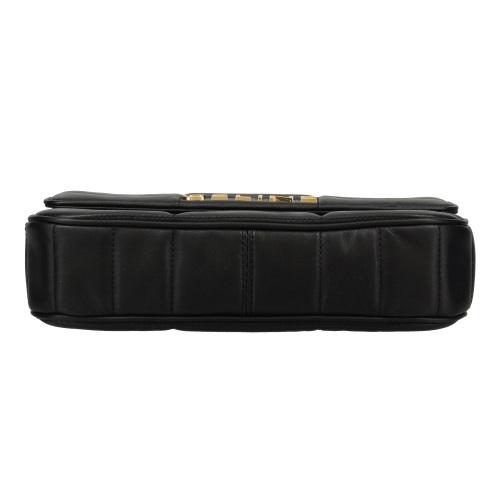 セリーヌ  111273EPZ.38NO チェーンストラップロゴレザーショルダーバッグ レディース CELINE（セリーヌ） ショルダーバッグ レディース ブラック 111273EPZ