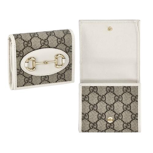 GUCCI グッチ 二つ折り財布 レディース ホースビット 1955 GUCCI グッチ 二つ折り財布 レディース ホースビット 1955