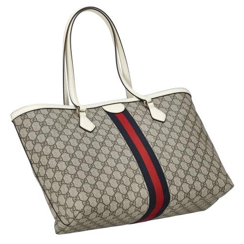 GUCCI グッチ トートバッグ レディース オフィディア ホワイト GUCCI グッチ トートバッグ レディース オフィディア ホワイト