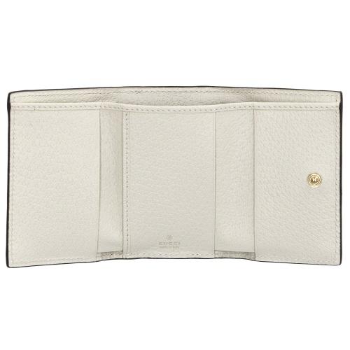 GUCCI グッチ 三つ折り財布 レディース オフィディア ホワイト GUCCI グッチ 三つ折り財布 レディース オフィディア ホワイト