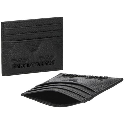 エンポリオ アルマーニ EMPORIO ARMANI カードケース メンズ ブラック